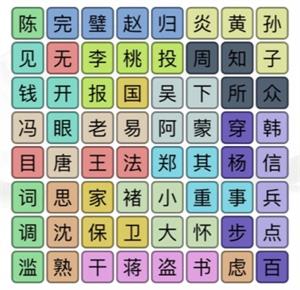 《汉字找茬王》欢乐消成语攻略详解