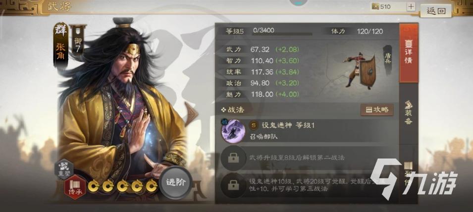 三国志战棋版张燕怎么样 张燕属性技能详解